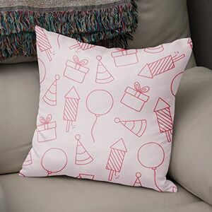 Bonamaison Decoratieve kussenhoes willekeurig patroon, gooien kussenhoezen, home decoratieve kussenslopen voor woonkamer, bank, slaapkamer, grootte: 43x43 cm ontworpen en vervaardigd in Turkije Bonamaison Decoratieve kussenhoes willekeurig patroon, gooien kussenhoezen, home decoratieve kussenslopen voor woonkamer, bank, slaapkamer, grootte: 43x43 cm ontworpen en vervaardigd in Turkije