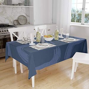 Bonamaison Tafelkleed, Anti-Mold, Sneldrogend, Waterdicht, 100% Polyester Tafellaken, Blauw, 140 x 160 Cm Ontworpen en Vervaardigd in Turkije Bonamaison Tafelkleed, Anti-Mold, Sneldrogend, Waterdicht, 100% Polyester Tafellaken, Blauw, 140 x 160 Cm Ontworpen en Vervaardigd in Turkije