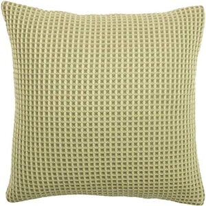 Furn. Rowan Wafel geweven Kussenhoes - Natuur - One Size Furn. Rowan Wafel geweven Kussenhoes - Natuur - One Size