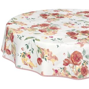 ANRO Wasdoek tafelkleed, afwasbaar, onderhoudsvriendelijk, waterafstotend, lotuseffect, voor tuintafel, klaprozen, rond, 140 cm, met zoom, omzoomd ANRO Wasdoek tafelkleed, afwasbaar, onderhoudsvriendelijk, waterafstotend, lotuseffect, voor tuintafel, klaprozen, rond, 140 cm, met zoom, omzoomd