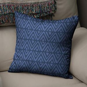 Bonamaison Decoratieve Kussensloop, Blauw Kussenhoezen Bank, Zitkussen, Decoratieve Kussenhoesjes, Kussensloop; Sofa, Slaapkamer, Kantoor, Auto 43x43 Cm Ontworpen en Vervaardigd in Turkije Bonamaison Decoratieve Kussensloop, Blauw Kussenhoezen Bank, Zitkussen, Decoratieve Kussenhoesjes, Kussensloop; Sofa, Slaapkamer, Kantoor, Auto 43x43 Cm Ontworpen en Vervaardigd in Turkije