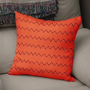 Bonamaison Decoratieve kussenhoes Oranje & Bordeux, gooien kussenhoezen, home decoratieve kussenslopen voor woonkamer, bank, slaapkamer, maat: 43x43 cm ontworpen en vervaardigd in Turkije Bonamaison Decoratieve kussenhoes Oranje & Bordeux, gooien kussenhoezen, home decoratieve kussenslopen voor woonkamer, bank, slaapkamer, maat: 43x43 cm ontworpen en vervaardigd in Turkije