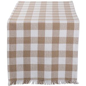 DII Tafelloper, Stone Brown Checker DII Tafelloper, Stone Brown Checker