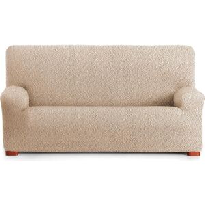 ECOMMERC3 Bankhoes voor 3-zits, bi-elastisch, zeer elastische stof, beige, ademend en verstelbaar, met schuimkussens en elastieken ECOMMERC3 Bankhoes voor 3-zits, bi-elastisch, zeer elastische stof, beige, ademend en verstelbaar, met schuimkussens en elastieken
