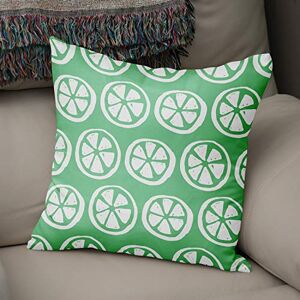 Bonamaison Decoratieve kussenhoes Benzinegroen, wit gooien kussenhoezen, decoratieve kussenslopen voor woonkamer, bank, slaapkamer, maat: 43x43 cm ontworpen en vervaardigd in Turkije Bonamaison Decoratieve kussenhoes Benzinegroen, wit gooien kussenhoezen, decoratieve kussenslopen voor woonkamer, bank, slaapkamer, maat: 43x43 cm ontworpen en vervaardigd in Turkije