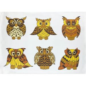 Half a Donkey The Wise Owl Collection grote katoenen theedoek Half a Donkey The Wise Owl Collection grote katoenen theedoek