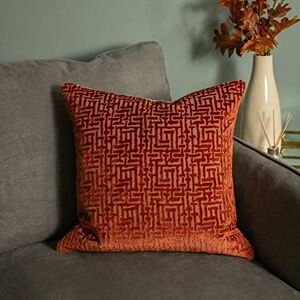 Paoletti Delphi Velvet Jacquard Veer Rijk Gevuld Kussen Paoletti Delphi Velvet Jacquard Veer Rijk Gevuld Kussen