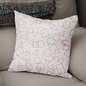 Bonamaison Decoratieve kussenhoes willekeurig patroon, gooien kussenhoezen, home decoratieve kussenslopen voor woonkamer, bank, slaapkamer, grootte: 43x43 cm ontworpen en vervaardigd in Turkije Bonamaison Decoratieve kussenhoes willekeurig patroon, gooien kussenhoezen, home decoratieve kussenslopen voor woonkamer, bank, slaapkamer, grootte: 43x43 cm ontworpen en vervaardigd in Turkije