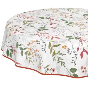 ANRO Wasdoek tafelkleed, afwasbaar, onderhoudsvriendelijk, waterafstotend, lotuseffect, voor tuintafel, natuur, rond, 140 cm, met zoom, omzoomd ANRO Wasdoek tafelkleed, afwasbaar, onderhoudsvriendelijk, waterafstotend, lotuseffect, voor tuintafel, natuur, rond, 140 cm, met zoom, omzoomd