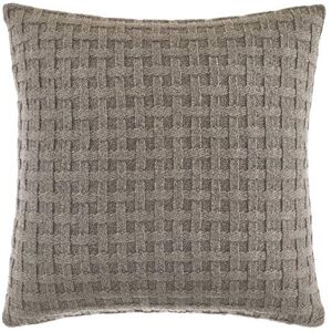 Nautica 100% katoenen kepermand weave brei omkeerbaar decoratief accent gooien kussen/schijnvertoning, ritssluiting, mokka, square_16_inches Nautica 100% katoenen kepermand weave brei omkeerbaar decoratief accent gooien kussen/schijnvertoning, ritssluiting, mokka, square_16_inches
