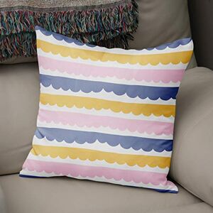 Bonamaison Decoratieve kussenhoes willekeurig patroon, gooien kussenhoezen, home decoratieve kussenslopen voor woonkamer, bank, slaapkamer, grootte: 43x43 cm ontworpen en vervaardigd in Turkije Bonamaison Decoratieve kussenhoes willekeurig patroon, gooien kussenhoezen, home decoratieve kussenslopen voor woonkamer, bank, slaapkamer, grootte: 43x43 cm ontworpen en vervaardigd in Turkije