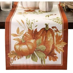 Elrene Huis Mode Herfst Pumpkin Grove Fall, tafelloper, tafeldecoratie met herfstthema, 33 x 178 cm, meerkleurig Elrene Huis Mode Herfst Pumpkin Grove Fall, tafelloper, tafeldecoratie met herfstthema, 33 x 178 cm, meerkleurig