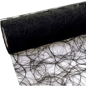 Deko AS GmbH Sizoweb tafelband zwart 20 cm rol 25 meter 64 017-R Deko AS GmbH Sizoweb tafelband zwart 20 cm rol 25 meter 64 017-R