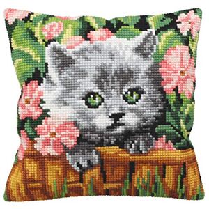 ART Kruissteek kussen: Minou ART Kruissteek kussen: Minou