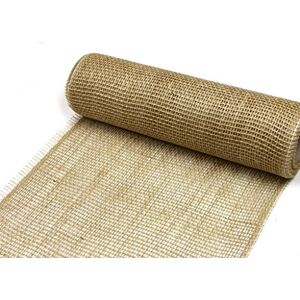 Deko AS GmbH Hoogwaardige jute tafelloper col. 050 natuur 300mm / 5m 29300-300-5-050 Deko AS GmbH Hoogwaardige jute tafelloper col. 050 natuur 300mm / 5m 29300-300-5-050