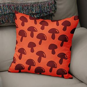 Bonamaison Decoratieve kussenhoes Oranje & Bordeux, gooien kussenhoezen, home decoratieve kussenslopen voor woonkamer, bank, slaapkamer, maat: 43x43 cm ontworpen en vervaardigd in Turkije Bonamaison Decoratieve kussenhoes Oranje & Bordeux, gooien kussenhoezen, home decoratieve kussenslopen voor woonkamer, bank, slaapkamer, maat: 43x43 cm ontworpen en vervaardigd in Turkije