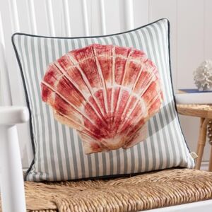 Evans Lichfield Salcombe Sint-jakobsschelp Piped Feather Rich gevuld kussen Evans Lichfield Salcombe Sint-jakobsschelp Piped Feather Rich gevuld kussen