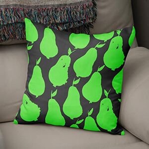 Bonamaison Decoratieve kussenhoes Neon groen & Fume, gooien kussenhoezen, home decoratieve kussenslopen voor woonkamer, bank, slaapkamer, maat: 43x43 cm ontworpen en vervaardigd in Turkije Bonamaison Decoratieve kussenhoes Neon groen & Fume, gooien kussenhoezen, home decoratieve kussenslopen voor woonkamer, bank, slaapkamer, maat: 43x43 cm ontworpen en vervaardigd in Turkije