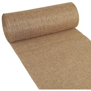 Deko AS GmbH DEKO AS Shabby Chic linnenlook tafelloper, polyester geurloos, 30 cm x 5 m, Cocos Deko AS GmbH DEKO AS Shabby Chic linnenlook tafelloper, polyester geurloos, 30 cm x 5 m, Cocos