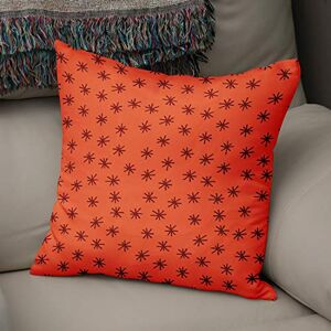 Bonamaison Decoratieve kussenhoes Oranje & Bordeux, gooien kussenhoezen, home decoratieve kussenslopen voor woonkamer, bank, slaapkamer, maat: 43x43 cm ontworpen en vervaardigd in Turkije Bonamaison Decoratieve kussenhoes Oranje & Bordeux, gooien kussenhoezen, home decoratieve kussenslopen voor woonkamer, bank, slaapkamer, maat: 43x43 cm ontworpen en vervaardigd in Turkije