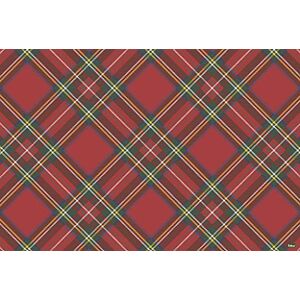 Vilber Wales placemat, rood, verpakking van 4 stuks (30,5 x 45,6 x 0,2 cm), pvc-polyester, antislip, wasbaar, hittebestendig, set van 6 tafelloper en tapijt Vilber Wales placemat, rood, verpakking van 4 stuks (30,5 x 45,6 x 0,2 cm), pvc-polyester, antislip, wasbaar, hittebestendig, set van 6 tafelloper en tapijt