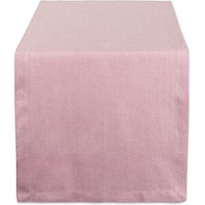 DII CAMZ38727 Solid Chambray, Tafelloper 14x72, Chambray Rose DII CAMZ38727 Solid Chambray, Tafelloper 14x72, Chambray Rose