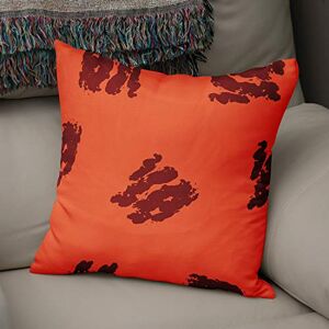 Bonamaison Decoratieve kussenhoes Oranje & Bordeux, gooien kussenhoezen, home decoratieve kussenslopen voor woonkamer, bank, slaapkamer, maat: 43x43 cm ontworpen en vervaardigd in Turkije Bonamaison Decoratieve kussenhoes Oranje & Bordeux, gooien kussenhoezen, home decoratieve kussenslopen voor woonkamer, bank, slaapkamer, maat: 43x43 cm ontworpen en vervaardigd in Turkije