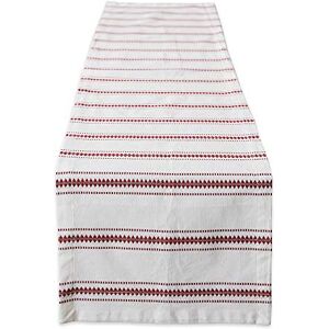 DII Tafelblad Collectie, Katoen, Schuur Rood, Tafelloper, 14x72 DII Tafelblad Collectie, Katoen, Schuur Rood, Tafelloper, 14x72