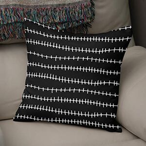 Bonamaison Decoratieve kussenhoes willekeurig patroon, gooien kussenhoezen, home decoratieve kussenslopen voor woonkamer, bank, slaapkamer, grootte: 43x43 cm ontworpen en vervaardigd in Turkije Bonamaison Decoratieve kussenhoes willekeurig patroon, gooien kussenhoezen, home decoratieve kussenslopen voor woonkamer, bank, slaapkamer, grootte: 43x43 cm ontworpen en vervaardigd in Turkije
