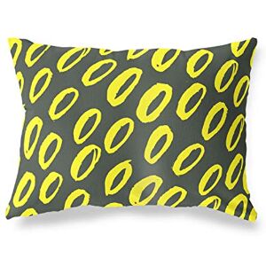 Bonamaison Neon Geel-Rook Decoratieve Kussensloop, Kussenhoezen Bank, Decoratieve Kussenhoesjes, Kussensloop; Sofa, Slaapkamer, Kantoor, Auto 35x50 Cm Ontworpen en vervaardigd in Turkije Bonamaison Neon Geel-Rook Decoratieve Kussensloop, Kussenhoezen Bank, Decoratieve Kussenhoesjes, Kussensloop; Sofa, Slaapkamer, Kantoor, Auto 35x50 Cm Ontworpen en vervaardigd in Turkije