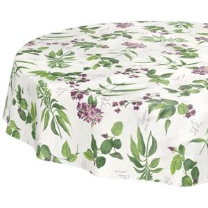 ANRO Wasdoek tafelkleed, afwasbaar, onderhoudsvriendelijk, waterafstotend, lotuseffect, tuintafelkleed, lavanda, rond, 140 cm, snijrand ANRO Wasdoek tafelkleed, afwasbaar, onderhoudsvriendelijk, waterafstotend, lotuseffect, tuintafelkleed, lavanda, rond, 140 cm, snijrand