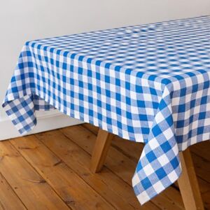 Talking Tables Stof, groot, blauw geruit geruit tafelkleed, rechthoek van gerecycled katoen, herbruikbaar en wasbaar tafelkleed voor buiten dineren, buffetten, bruiloften en feesten en picknicks, 180 Talking Tables Stof, groot, blauw geruit geruit tafelkleed, rechthoek van gerecycled katoen, herbruikbaar en wasbaar tafelkleed voor buiten dineren, buffetten, bruiloften en feesten en picknicks, 180