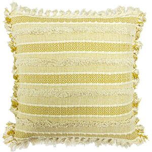 Paoletti Riva Home Hena Polyester Gevuld Kussen, Ochre, 45 x 45cm (18" x 18") Paoletti Riva Home Hena Polyester Gevuld Kussen, Ochre, 45 x 45cm (18" x 18")