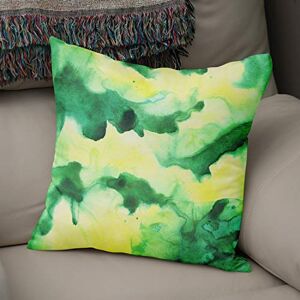 Bonamaison Decoratieve Kussensloop, Aquarel thema Kussenhoezen Bank, Zitkussen, Decoratieve Kussenhoesjes, Kussensloop; Sofa, Slaapkamer, Kantoor, Auto 50x50 Cm Ontworpen en vervaardigd in Turkije Bonamaison Decoratieve Kussensloop, Aquarel thema Kussenhoezen Bank, Zitkussen, Decoratieve Kussenhoesjes, Kussensloop; Sofa, Slaapkamer, Kantoor, Auto 50x50 Cm Ontworpen en vervaardigd in Turkije