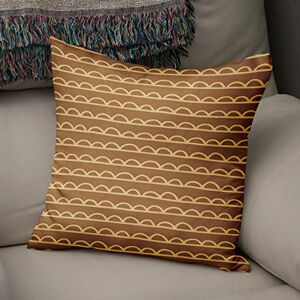 Bonamaison Decoratieve Kussensloop, Bruine tinten Kussenhoezen Bank, Zitkussen, Decoratieve Kussenhoesjes, Kussensloop; Sofa, Slaapkamer, Kantoor, Auto 43x43 Cm Ontworpen en Vervaardigd in Turkije Bonamaison Decoratieve Kussensloop, Bruine tinten Kussenhoezen Bank, Zitkussen, Decoratieve Kussenhoesjes, Kussensloop; Sofa, Slaapkamer, Kantoor, Auto 43x43 Cm Ontworpen en Vervaardigd in Turkije