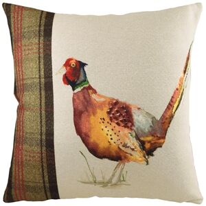 furn. Evans Lichfield Hunter Fazant Tartan Veer rijk gevuld kussen furn. Evans Lichfield Hunter Fazant Tartan Veer rijk gevuld kussen