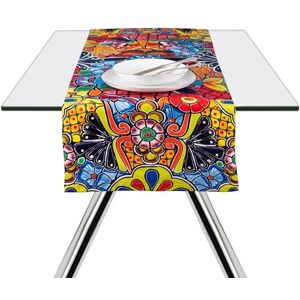 Excelsa Acapulco Tafelloper, 100% katoen, 50 x 160 cm, meerkleurig Excelsa Acapulco Tafelloper, 100% katoen, 50 x 160 cm, meerkleurig