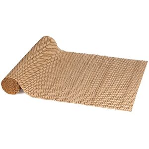 BambooMN Natuurlijke bruine string bamboe latten tafelloper, home decor, 13" x 70" 1 stuk BambooMN Natuurlijke bruine string bamboe latten tafelloper, home decor, 13" x 70" 1 stuk