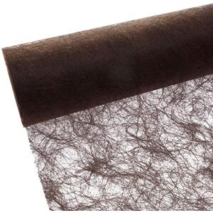 Deko AS GmbH Sizoflor 60 021-R tafelloper chocolade 60 cm rol 25 meter Deko AS GmbH Sizoflor 60 021-R tafelloper chocolade 60 cm rol 25 meter