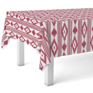 Martina Home Wasdoek tafelkleed, Malorquí, rood, 180 x 140 cm Martina Home Wasdoek tafelkleed, Malorquí, rood, 180 x 140 cm