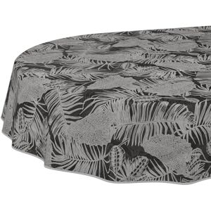 ANRO Wasdoek tafelkleed, afwasbaar, onderhoudsvriendelijk, waterafstotend, lotuseffect, voor tuintafel, nachttropisch, ovaal, 200 x 140 cm, met zoom, omzoomd ANRO Wasdoek tafelkleed, afwasbaar, onderhoudsvriendelijk, waterafstotend, lotuseffect, voor tuintafel, nachttropisch, ovaal, 200 x 140 cm, met zoom, omzoomd