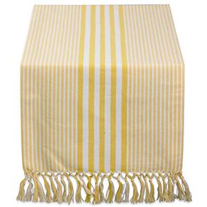 DII Tafelblad, Katoen, Diep Geel, Tafelloper, 14x72 DII Tafelblad, Katoen, Diep Geel, Tafelloper, 14x72