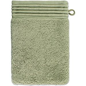 Möve Loft Uni washandje met bies, chenille, 20 x 15 cm, 100% katoen (spinair), mos Möve Loft Uni washandje met bies, chenille, 20 x 15 cm, 100% katoen (spinair), mos