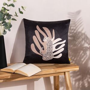 furn. Aurora Leopard geribbeld fluwelen veren gevuld kussen furn. Aurora Leopard geribbeld fluwelen veren gevuld kussen