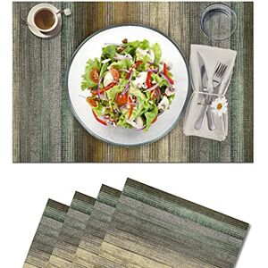 Vilber , AFAR 3088 placemats, vuilafstotend, antislip en hittebestendig, te combineren met tafellopers en tapijten, 4: 30,5 x 45,6 cm Vilber , AFAR 3088 placemats, vuilafstotend, antislip en hittebestendig, te combineren met tafellopers en tapijten, 4: 30,5 x 45,6 cm