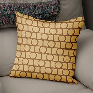 Bonamaison Decoratieve Kussensloop, Bruine tinten Kussenhoezen Bank, Zitkussen, Decoratieve Kussenhoesjes, Kussensloop; Sofa, Slaapkamer, Kantoor, Auto 50x50 Cm Ontworpen en vervaardigd in Turkije Bonamaison Decoratieve Kussensloop, Bruine tinten Kussenhoezen Bank, Zitkussen, Decoratieve Kussenhoesjes, Kussensloop; Sofa, Slaapkamer, Kantoor, Auto 50x50 Cm Ontworpen en vervaardigd in Turkije