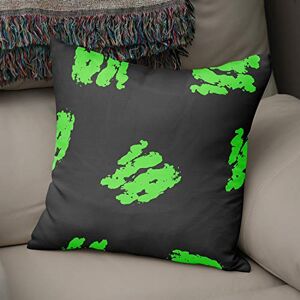 Bonamaison Decoratieve kussenhoes Neon groen & Fume, gooien kussenhoezen, home decoratieve kussenslopen voor woonkamer, bank, slaapkamer, maat: 43x43 cm ontworpen en vervaardigd in Turkije Bonamaison Decoratieve kussenhoes Neon groen & Fume, gooien kussenhoezen, home decoratieve kussenslopen voor woonkamer, bank, slaapkamer, maat: 43x43 cm ontworpen en vervaardigd in Turkije