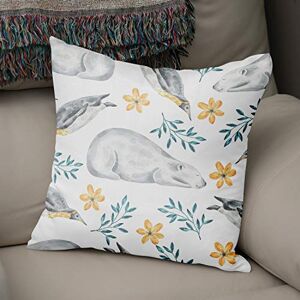 Bonamaison Decoratieve kussenhoes willekeurig patroon, gooien kussenhoezen, home decoratieve kussenslopen voor woonkamer, bank, slaapkamer, grootte: 43x43 cm ontworpen en vervaardigd in Turkije Bonamaison Decoratieve kussenhoes willekeurig patroon, gooien kussenhoezen, home decoratieve kussenslopen voor woonkamer, bank, slaapkamer, grootte: 43x43 cm ontworpen en vervaardigd in Turkije