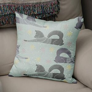 Bonamaison Decoratieve kussenhoes willekeurig patroon, gooien kussenhoezen, home decoratieve kussenslopen voor woonkamer, bank, slaapkamer, grootte: 43x43 cm ontworpen en vervaardigd in Turkije Bonamaison Decoratieve kussenhoes willekeurig patroon, gooien kussenhoezen, home decoratieve kussenslopen voor woonkamer, bank, slaapkamer, grootte: 43x43 cm ontworpen en vervaardigd in Turkije