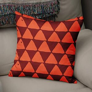 Bonamaison Decoratieve kussenhoes Oranje & Bordeux, gooien kussenhoezen, home decoratieve kussenslopen voor woonkamer, bank, slaapkamer, maat: 43x43 cm ontworpen en vervaardigd in Turkije Bonamaison Decoratieve kussenhoes Oranje & Bordeux, gooien kussenhoezen, home decoratieve kussenslopen voor woonkamer, bank, slaapkamer, maat: 43x43 cm ontworpen en vervaardigd in Turkije